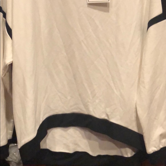 BisouBisou Top. BNWT BLACK/WHITE. SIZE XL - Picture 5 of 8